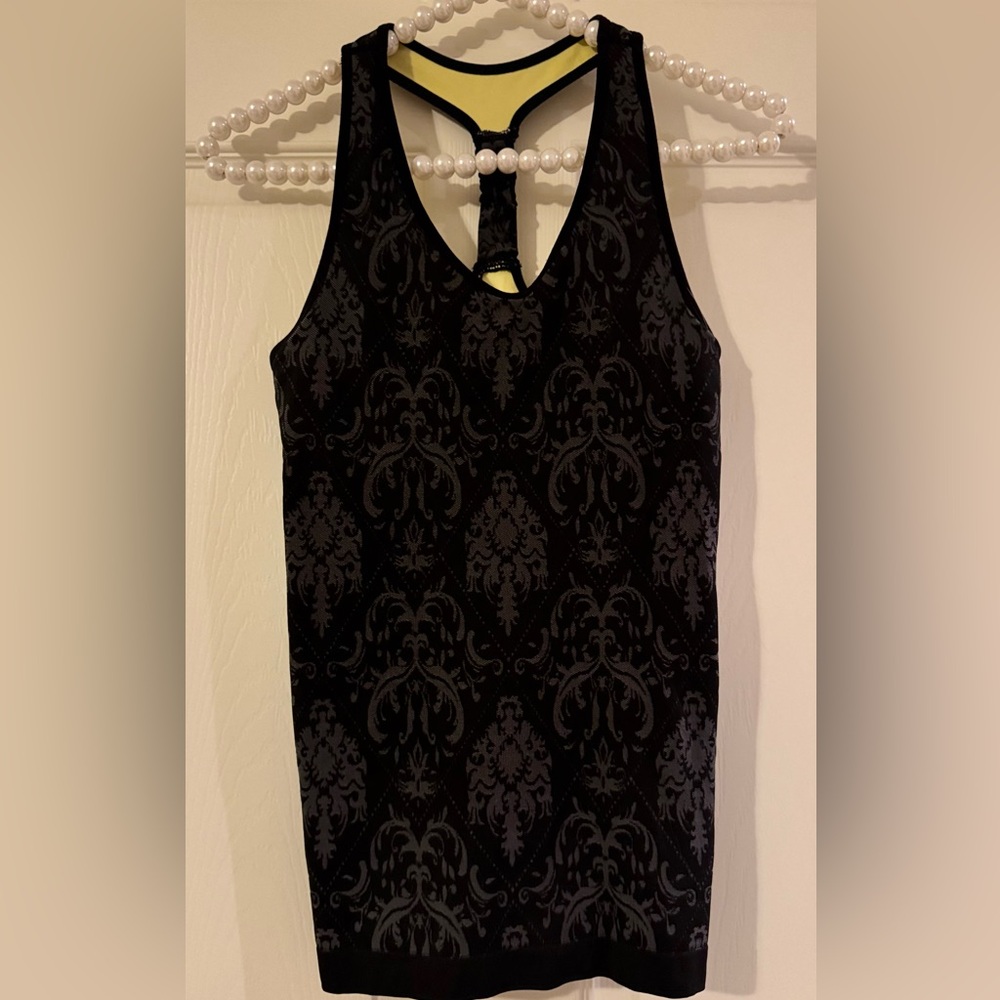 Black Work Out Top. Made in Canada.